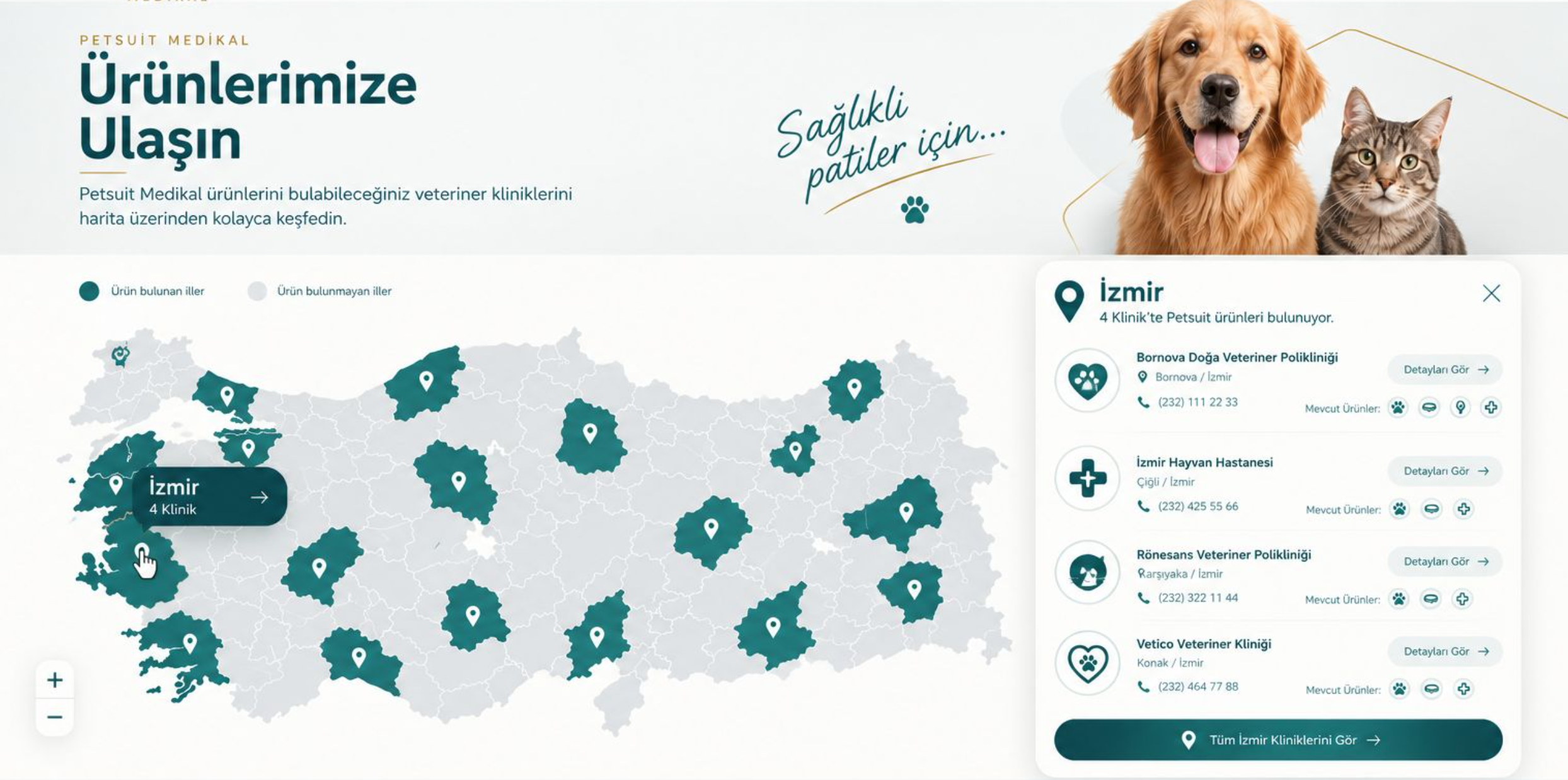 Petsuit Medikal — Ürünlerimize ulaşın. Sağlıklı patiler için.