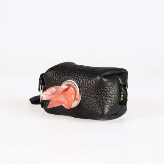 Köpek Dışkı Poşet Çantası - Gerçek Deri - Görsel 1